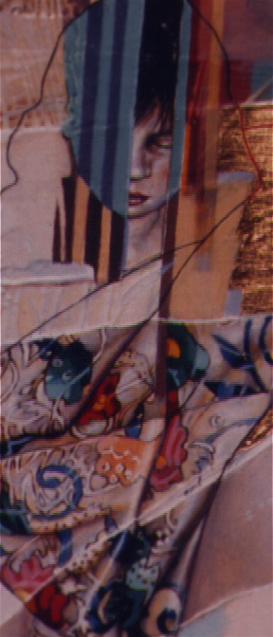 detail of work by Patrick Guicheteau